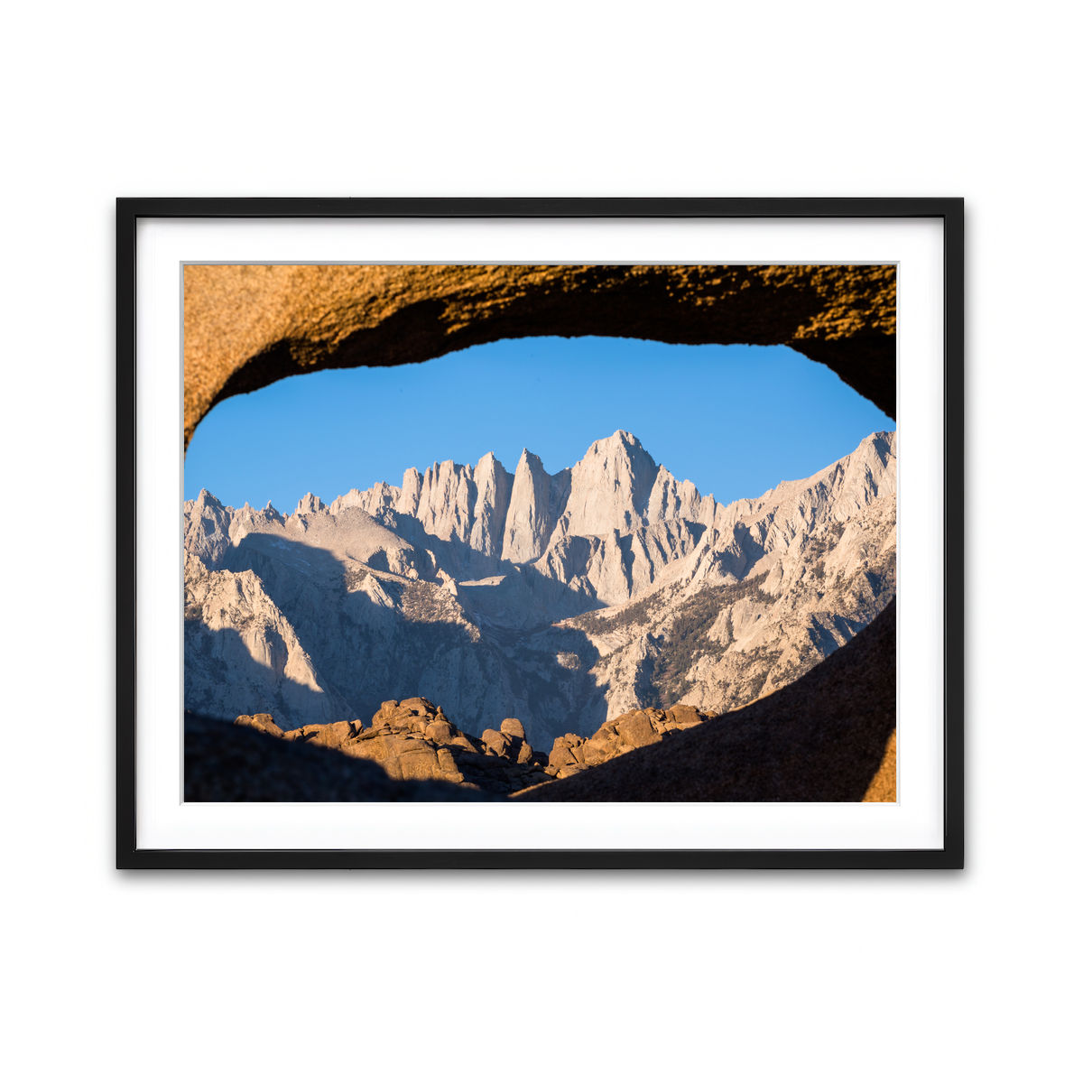 Framed Print 4x3 Black