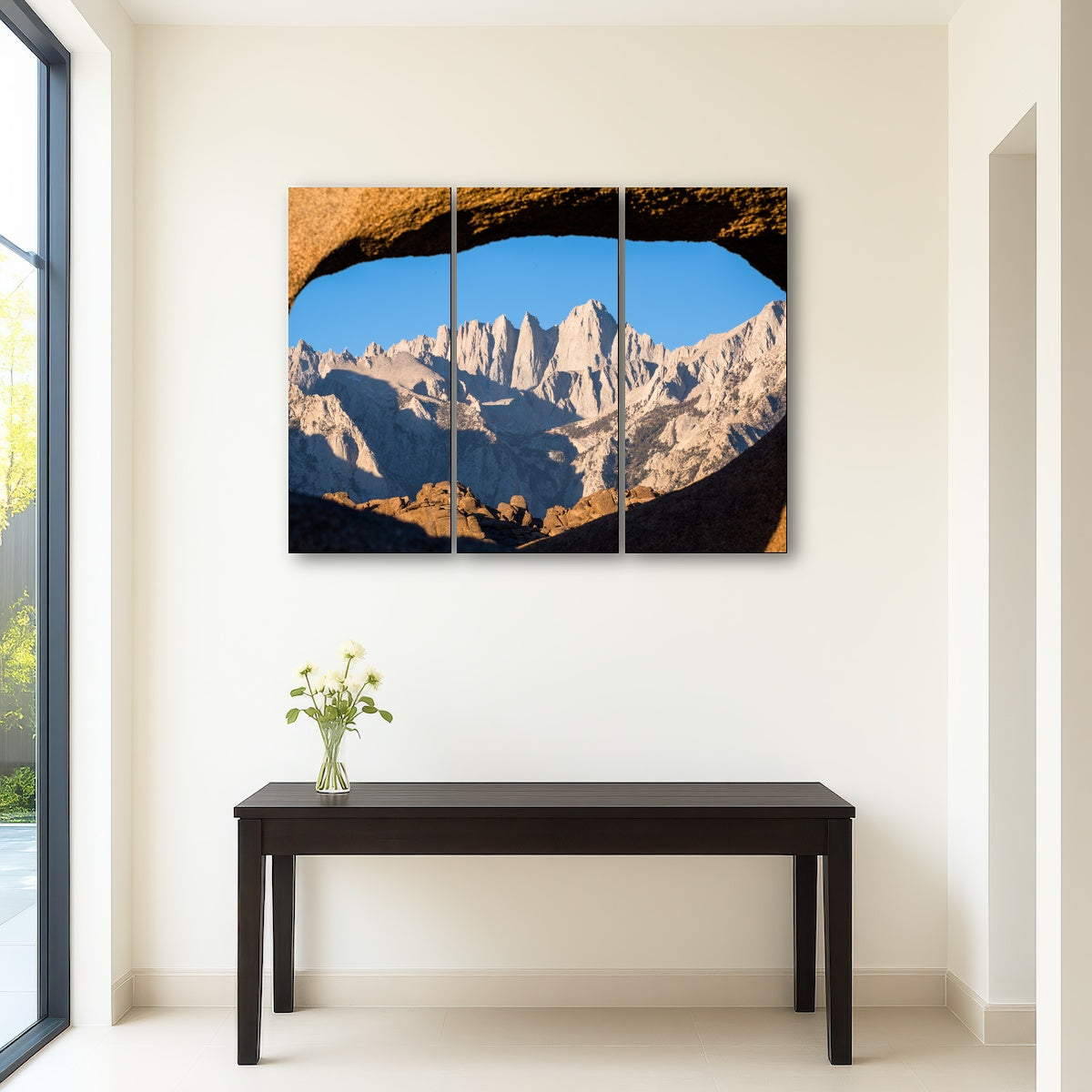 AUTO-MOCKUP ROOM | Mount Whitney through Sandstone Archway