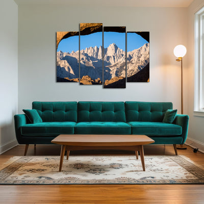 AUTO-MOCKUP ROOM | Mount Whitney through Sandstone Archway