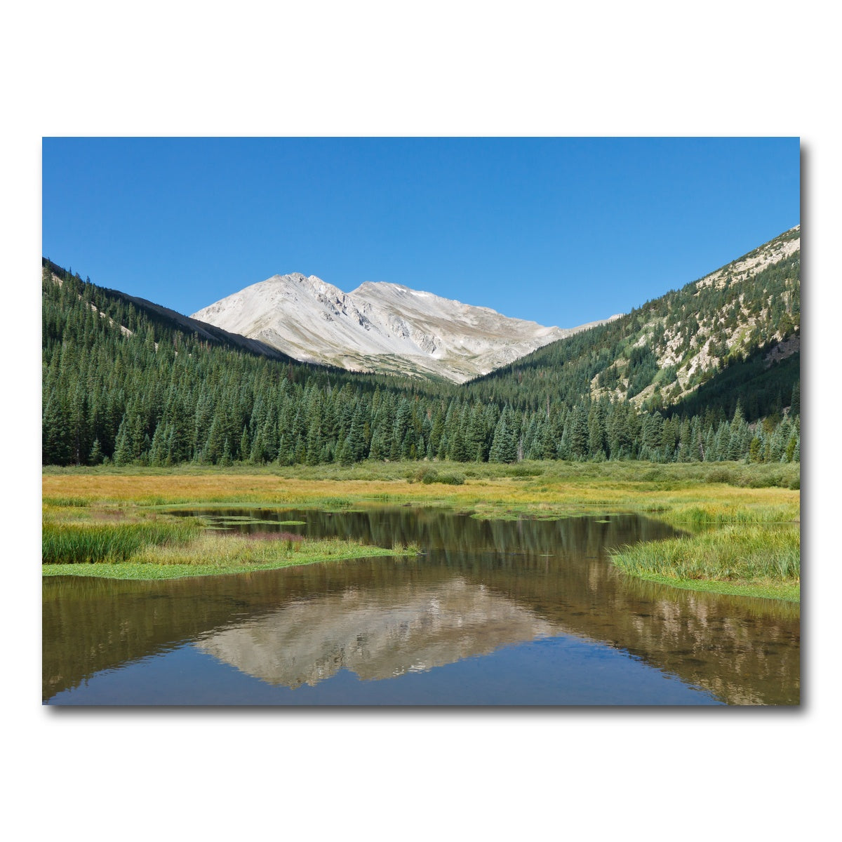 AUTO-MOCKUP WHITE | Mount Yale | 1 Piece | Gallery Wrap Canvas | group=4x3