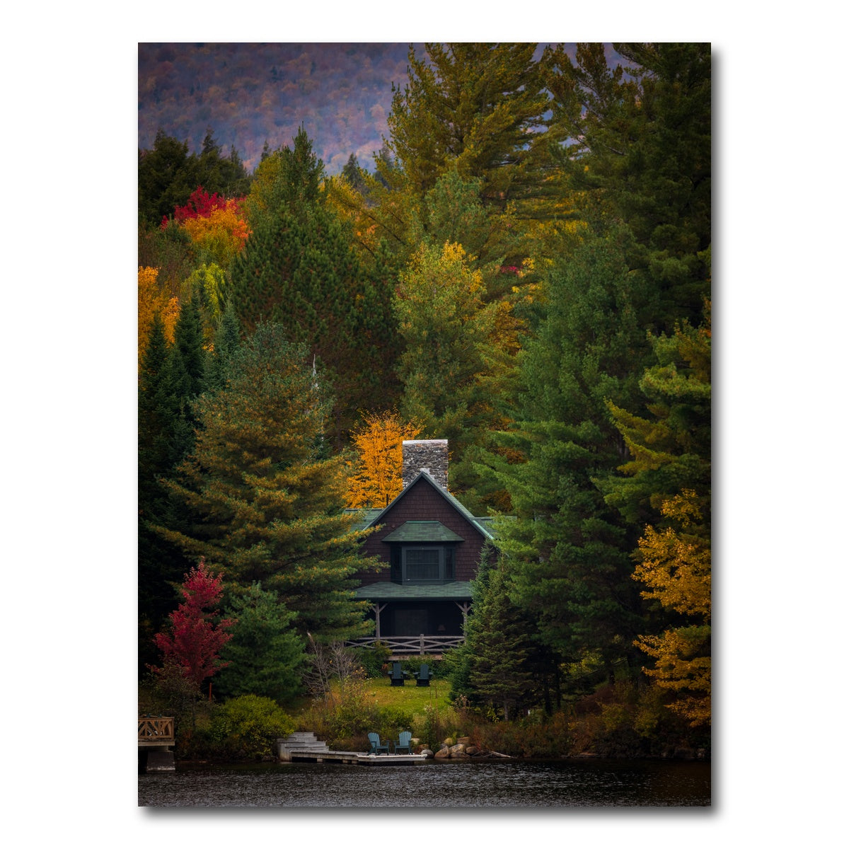 AUTO-MOCKUP WHITE | Mountain Getaway | 1 Piece | Gallery Wrap Canvas | group=3x4