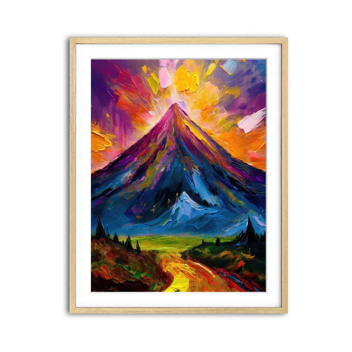 Framed Print 3x4 Natural