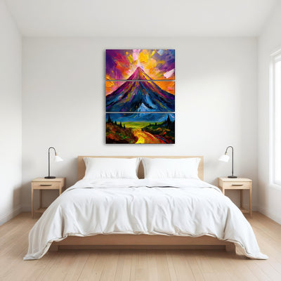 AUTO-MOCKUP ROOM | Mountain Painting
