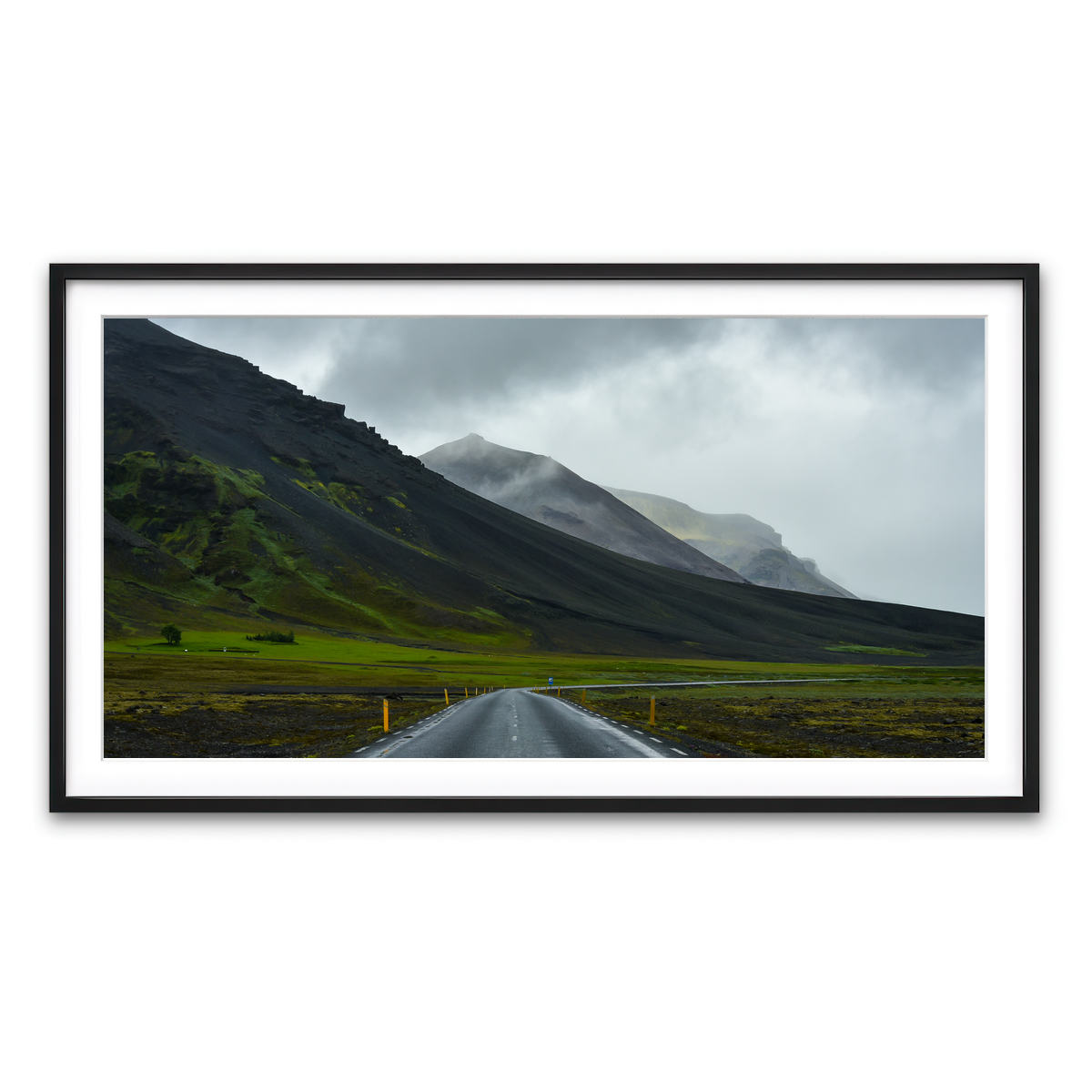 Framed Print 2x1 Black