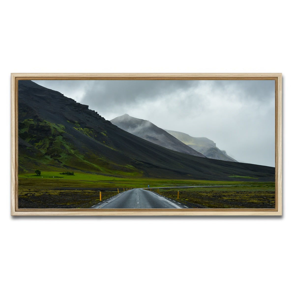 AUTO-MOCKUP WHITE | Mountain Road | 1 Piece | Natural Framed Canvas | group=2x1