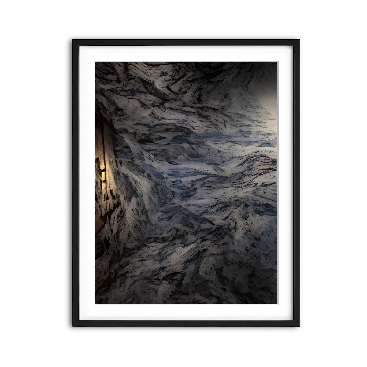 Framed Print 3x4 Black