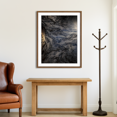 AUTO-MOCKUP ROOM | Mountain Wall Art