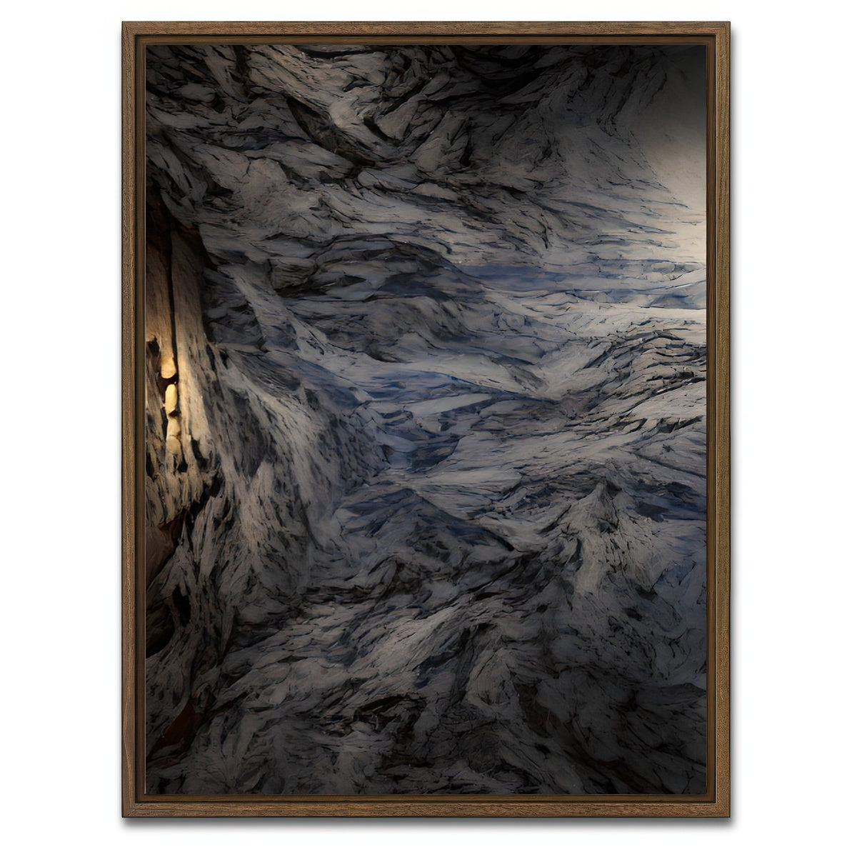 AUTO-MOCKUP WHITE | Mountain | 1 Piece | Walnut Framed Canvas | group=3x4