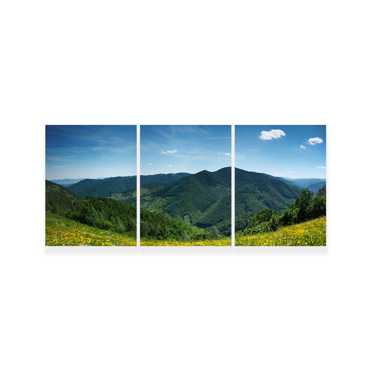 Mountain Landscape Panorama Wall Art