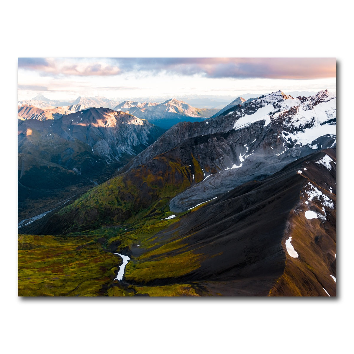 AUTO-MOCKUP WHITE | Mountains and Valleys | 1 Piece | Gallery Wrap Canvas | group=4x3