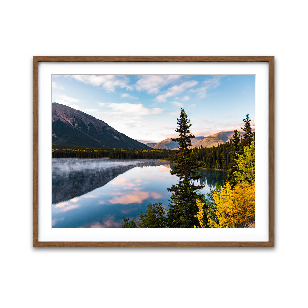 Framed Print 4x3 Walnut