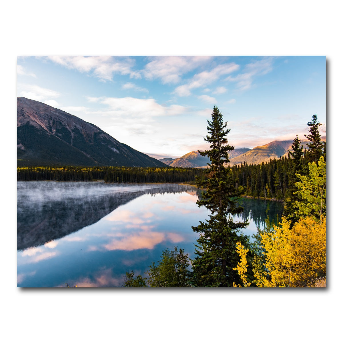 AUTO-MOCKUP WHITE | Mountains and Water | 1 Piece | Gallery Wrap Canvas | group=4x3