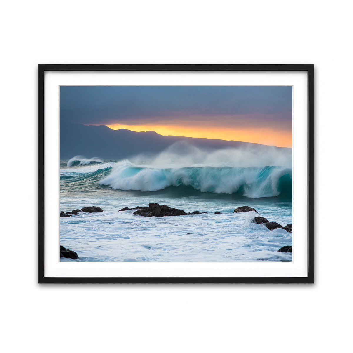 Framed Print 4x3 Black