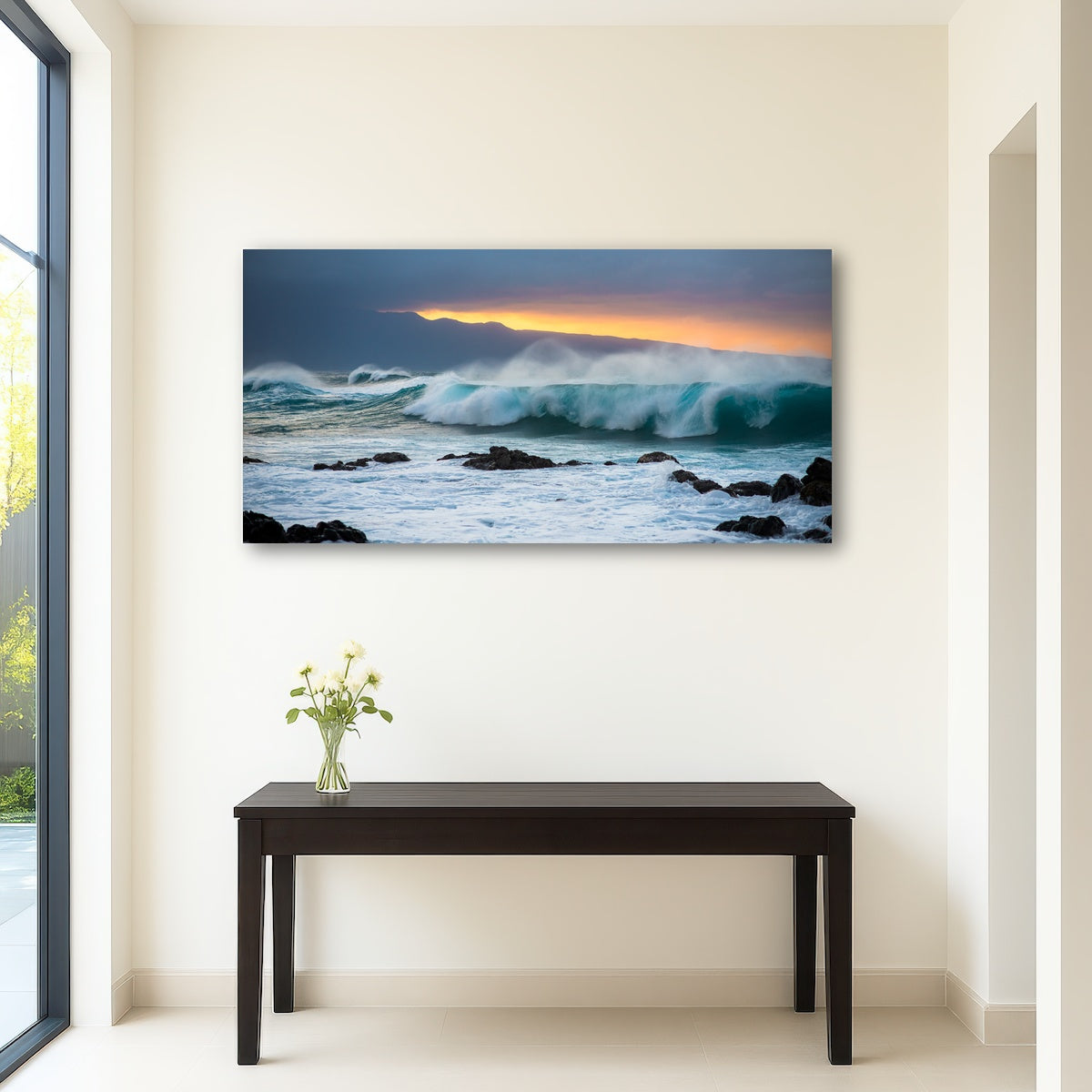 AUTO-MOCKUP ROOM | Mountains and Waves