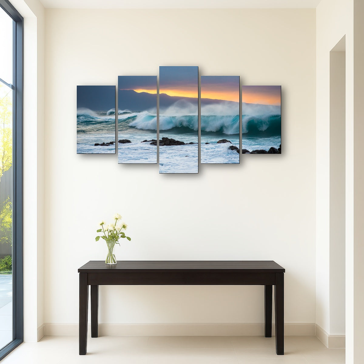 AUTO-MOCKUP ROOM | Mountains and Waves