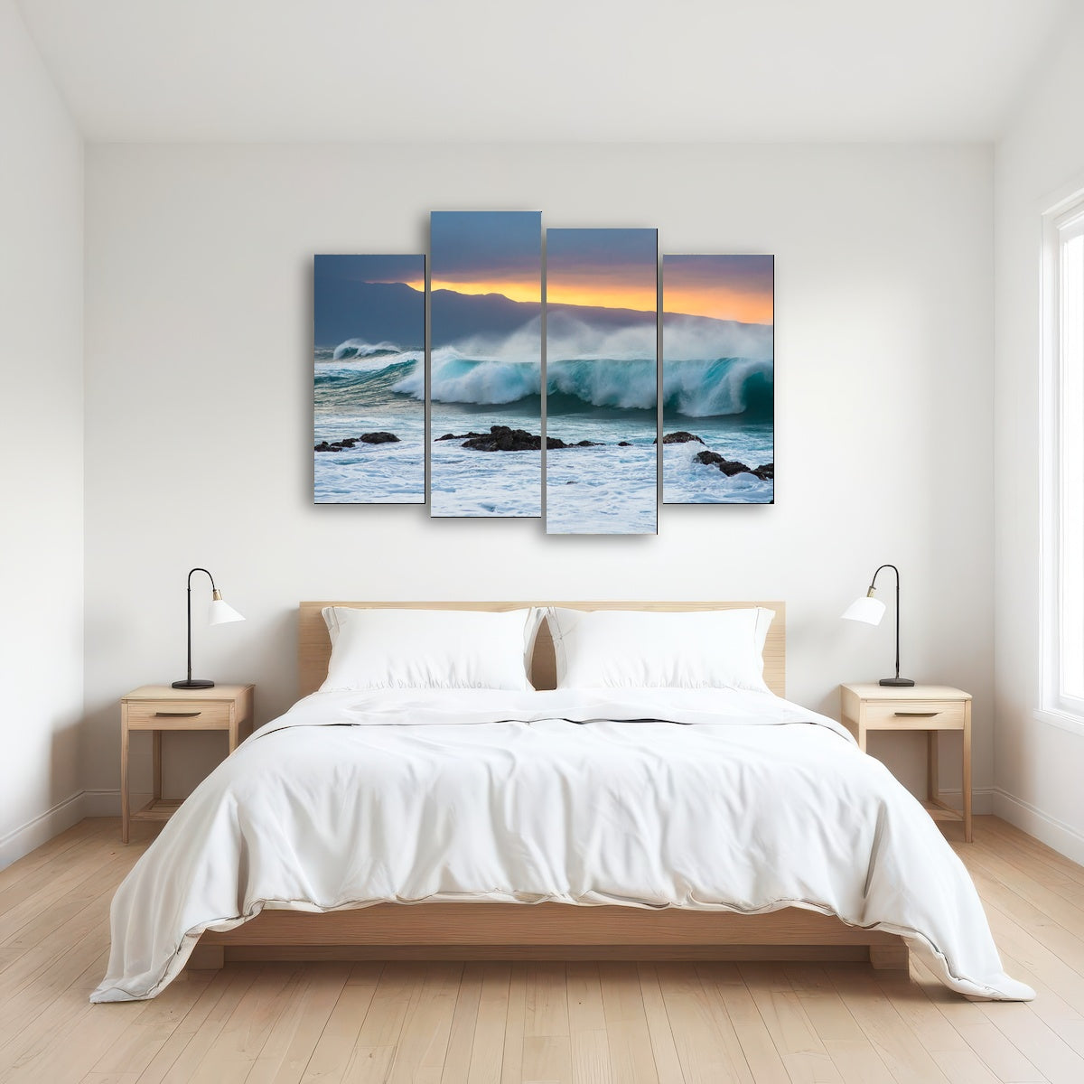 AUTO-MOCKUP ROOM | Mountains and Waves