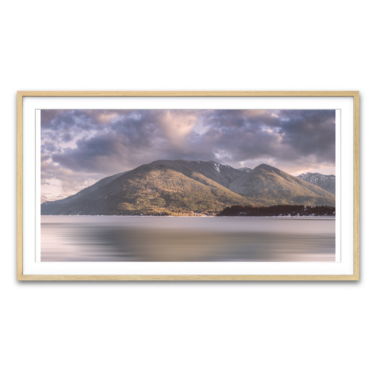 Framed Print 2x1 Natural