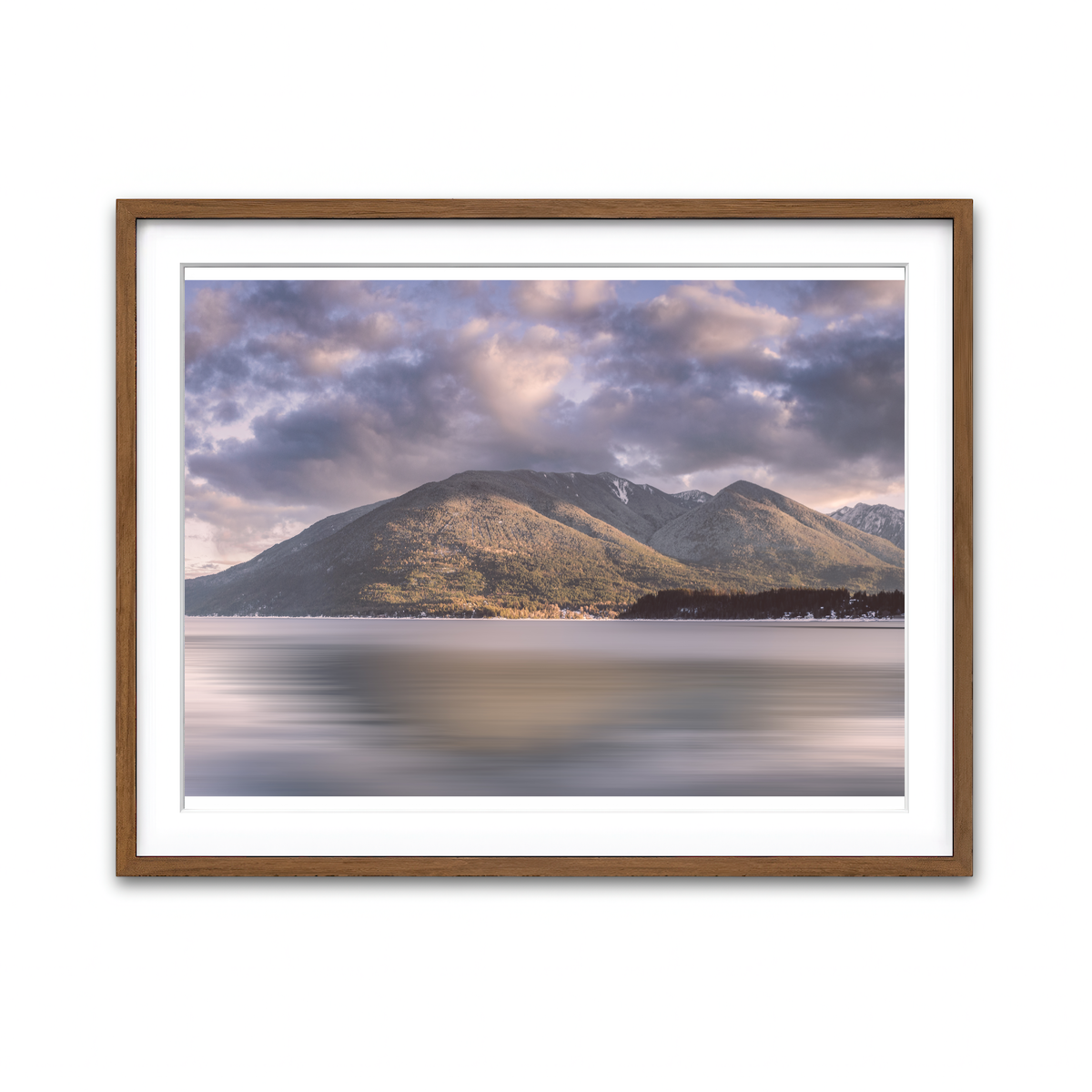 Framed Print 4x3 Walnut