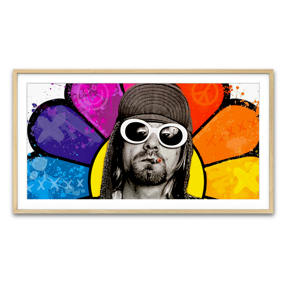 Framed Print 2x1 Natural