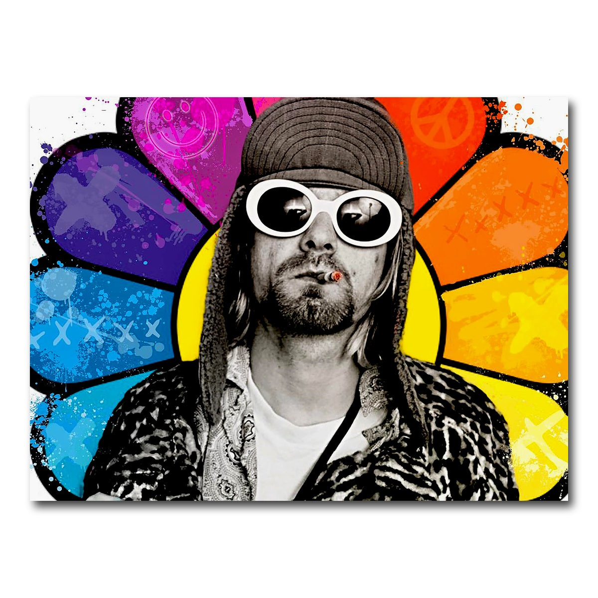 AUTO-MOCKUP WHITE | Mr. Cobain | 1 Piece | Gallery Wrap Canvas | group=4x3