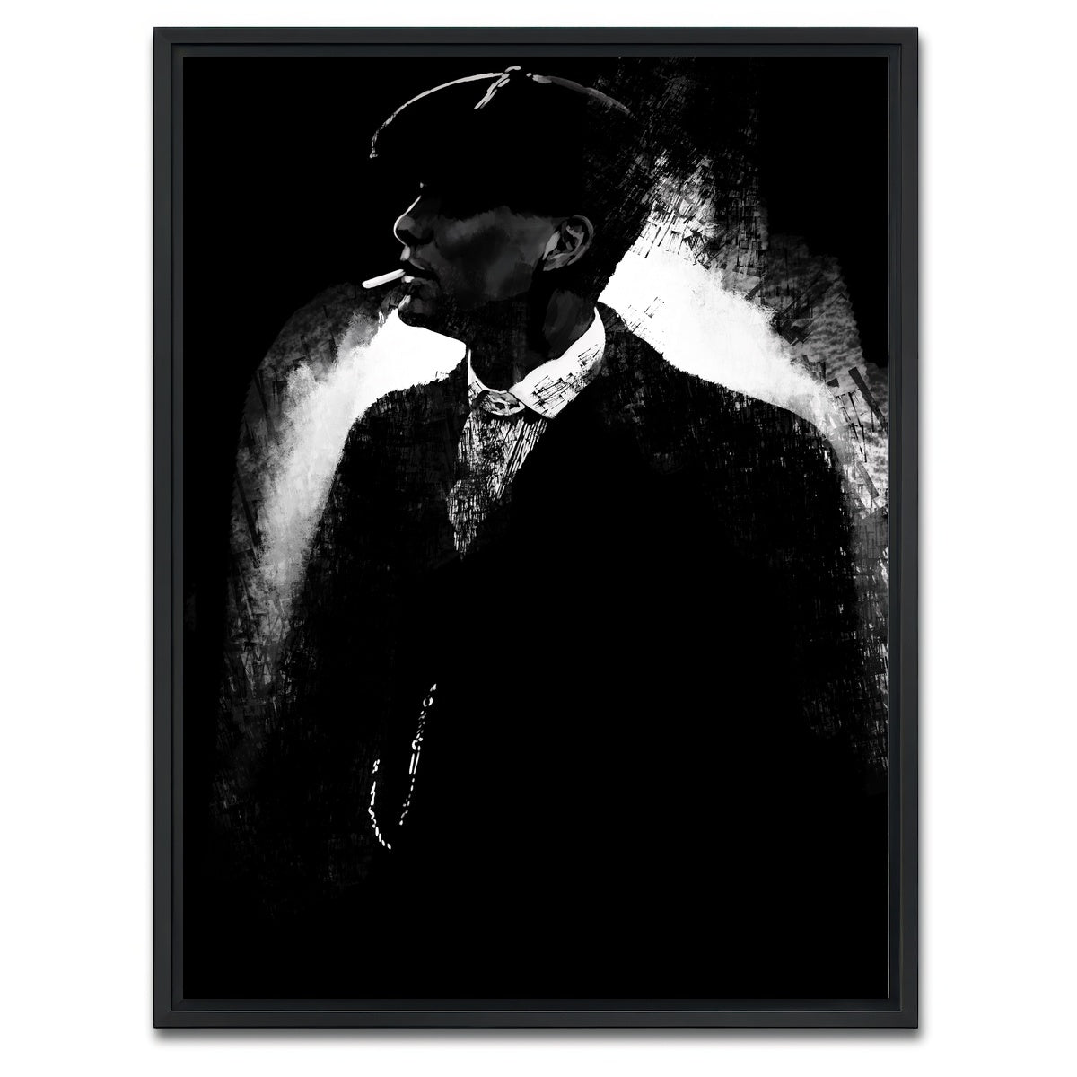 AUTO-MOCKUP WHITE | Mr. Shelby | 1 Piece | Black Framed Canvas | group=3x4