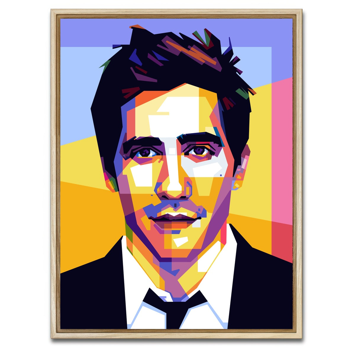 AUTO-MOCKUP WHITE | Mr Jack | 1 Piece | Natural Framed Canvas | group=3x4