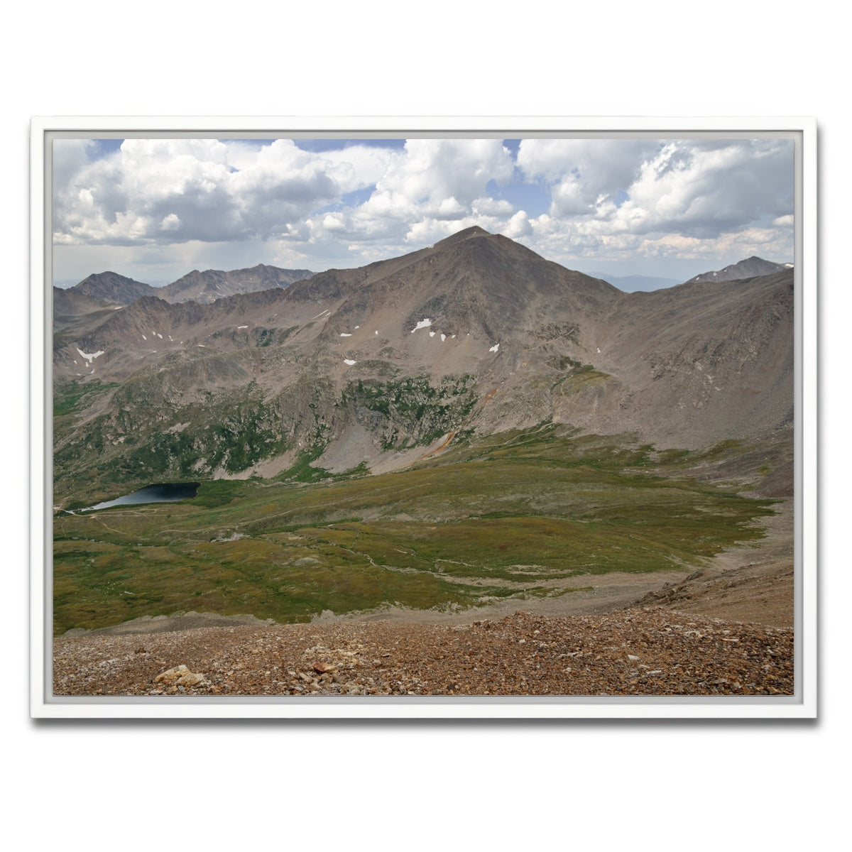 AUTO-MOCKUP WHITE | Mt. Democrat | 1 Piece | White Framed Canvas | group=4x3