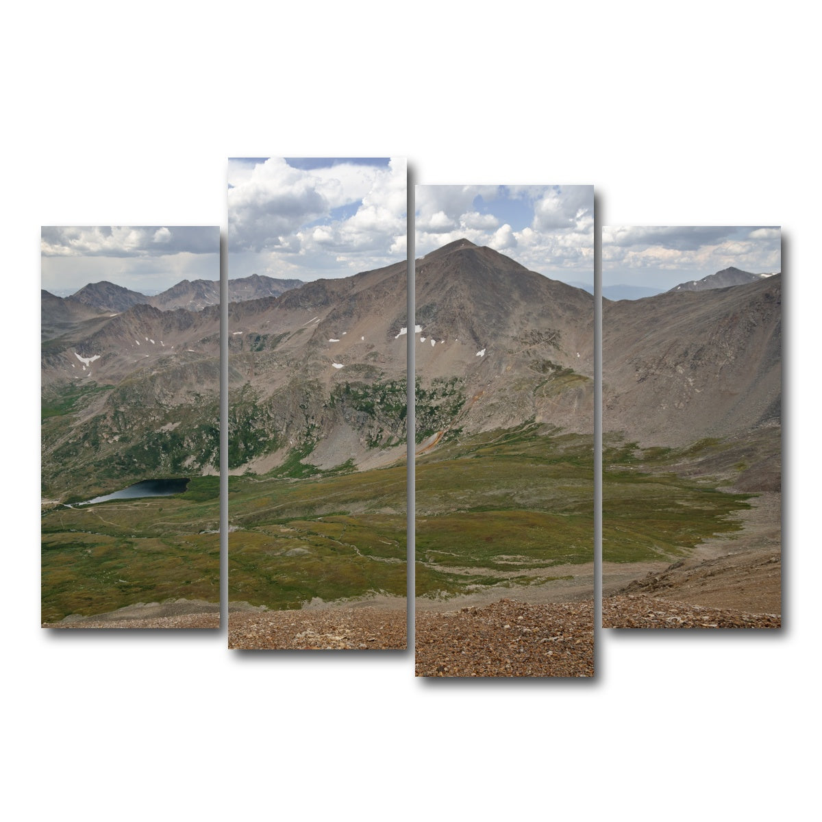 AUTO-MOCKUP WHITE | Mt. Democrat | 4 Piece | Gallery Wrap Canvas | group=4_normal