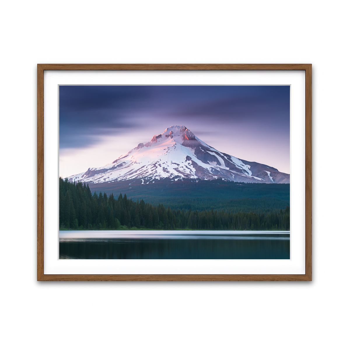 Framed Print 4x3 Walnut
