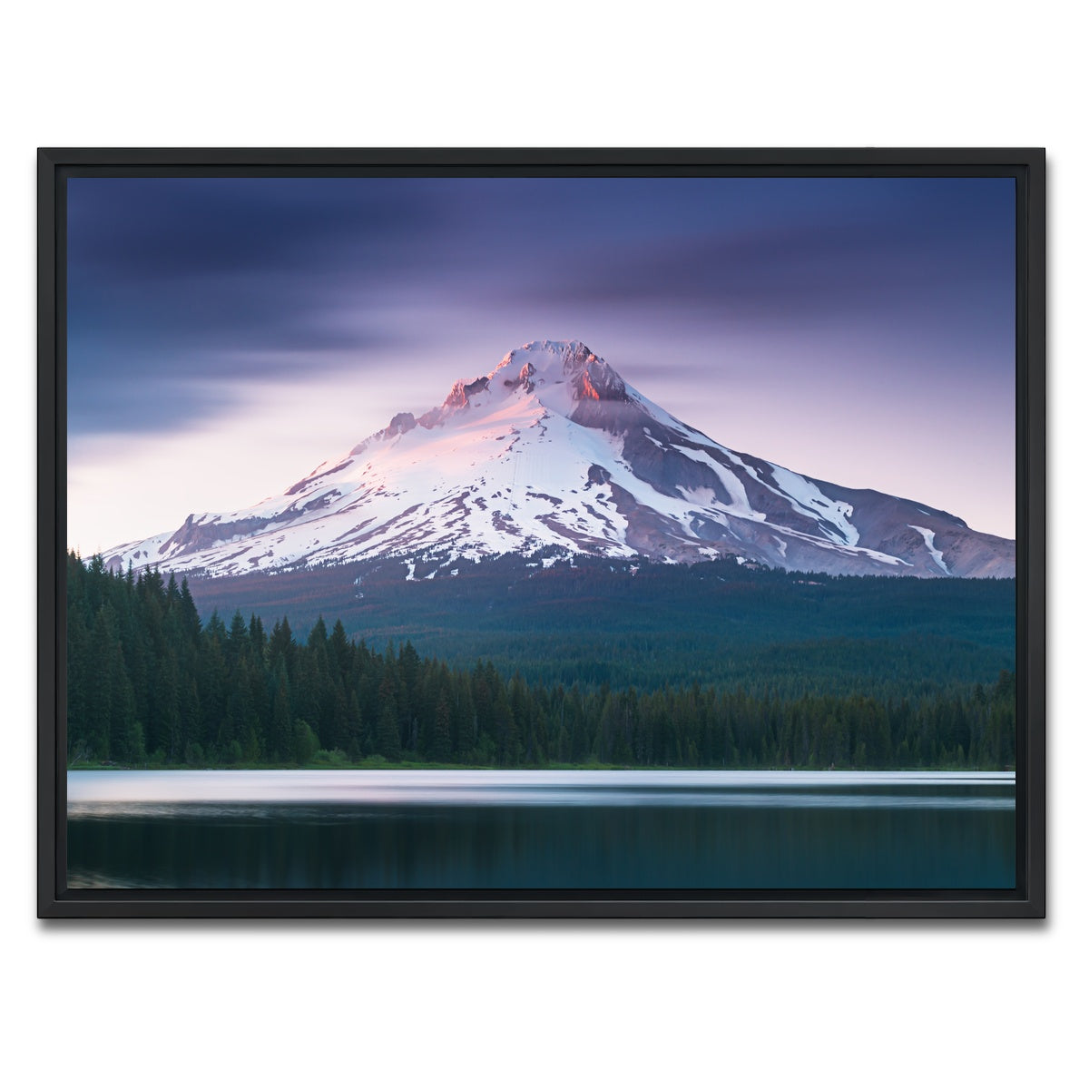 AUTO-MOCKUP WHITE | Mt. Hood | 1 Piece | Black Framed Canvas | group=4x3