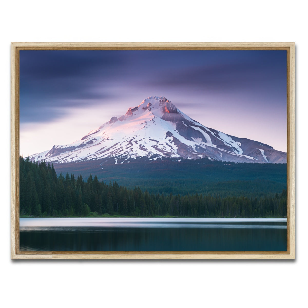 AUTO-MOCKUP WHITE | Mt. Hood | 1 Piece | Natural Framed Canvas | group=4x3