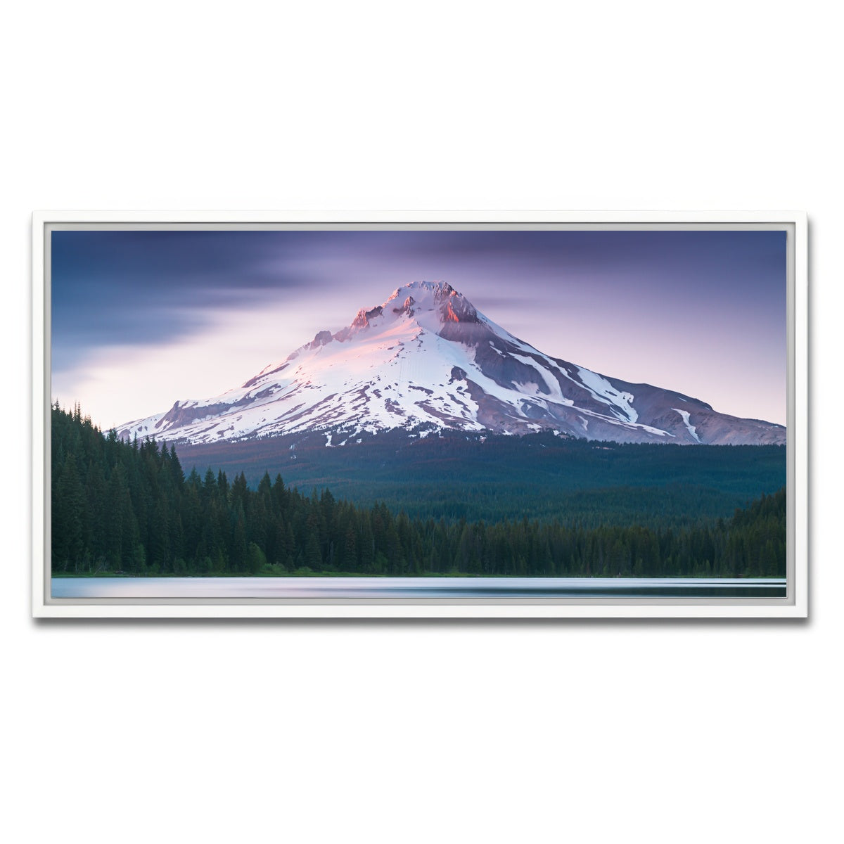 AUTO-MOCKUP WHITE | Mt. Hood | 1 Piece | White Framed Canvas | group=2x1