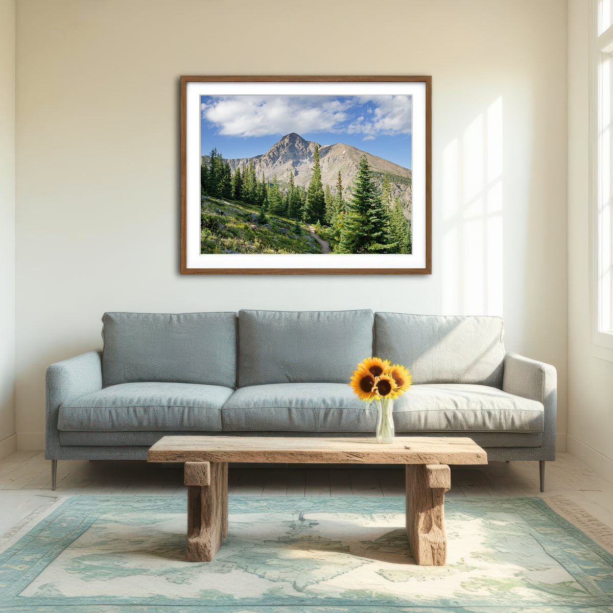 AUTO-MOCKUP ROOM | Mt. of the Holy Cross Wall Art