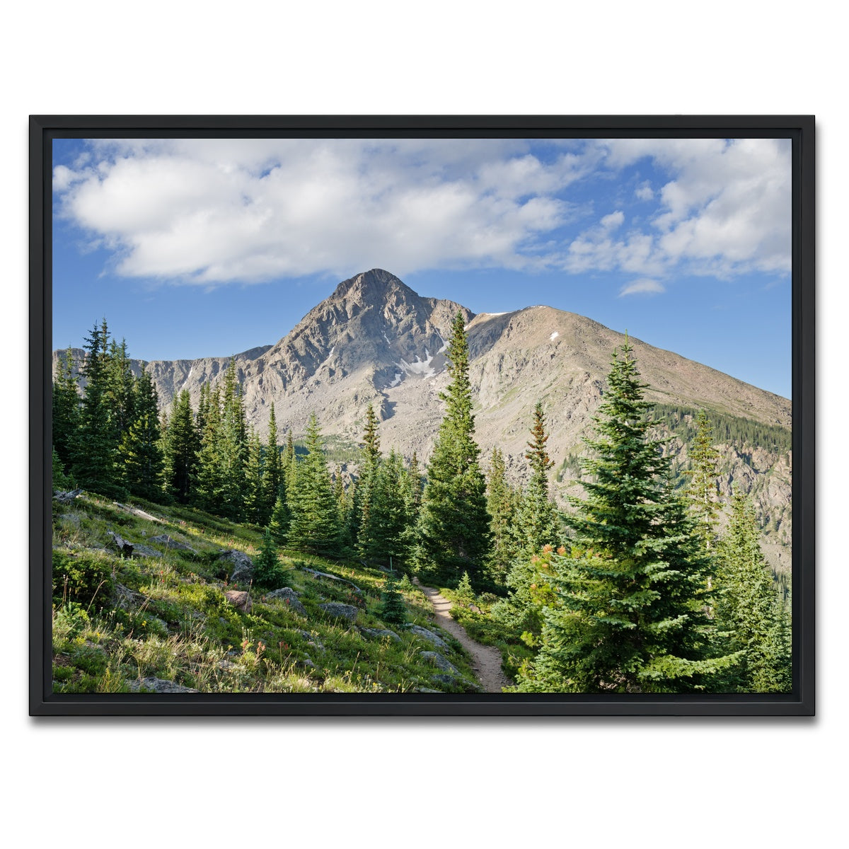 AUTO-MOCKUP WHITE | Mt. of the Holy Cross | 1 Piece | Black Framed Canvas | group=4x3