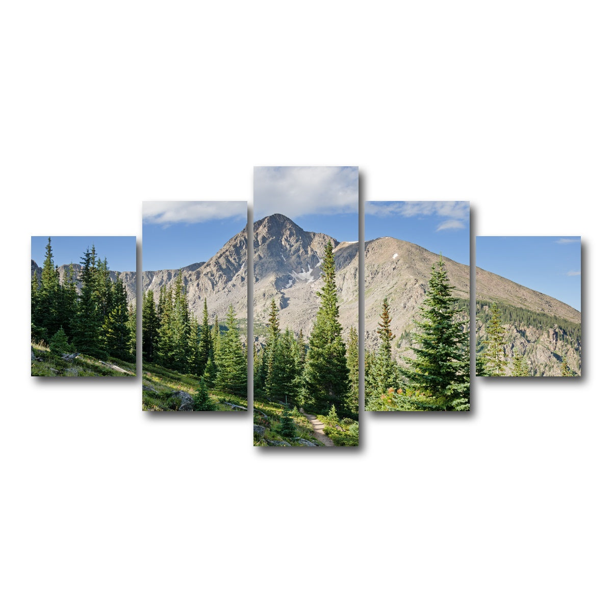AUTO-MOCKUP WHITE | Mt. of the Holy Cross | 5 Piece | Gallery Wrap Canvas | group=5_short