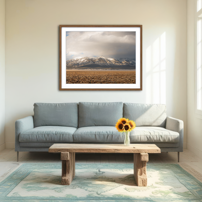 AUTO-MOCKUP ROOM | Mt Blanca Pano Wall Art