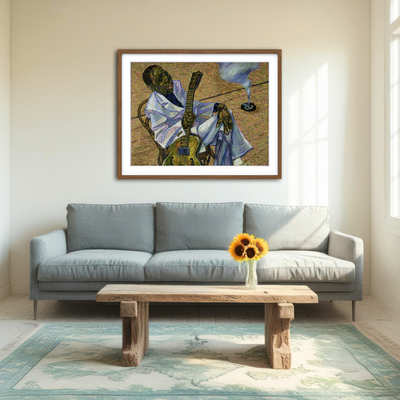 AUTO-MOCKUP ROOM | Muddy Waters Wall Art