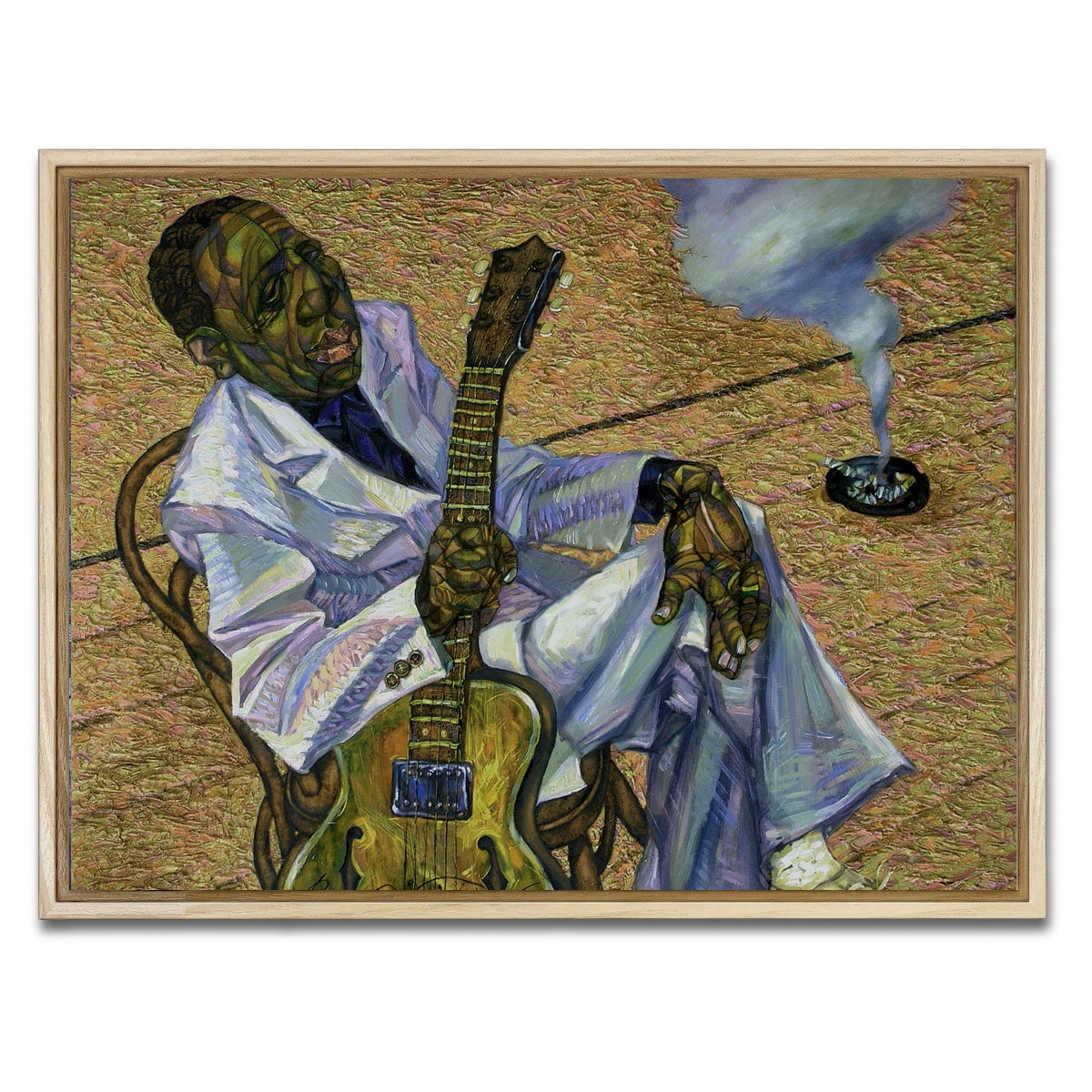 AUTO-MOCKUP WHITE | Muddy Waters | 1 Piece | Natural Framed Canvas | group=4x3