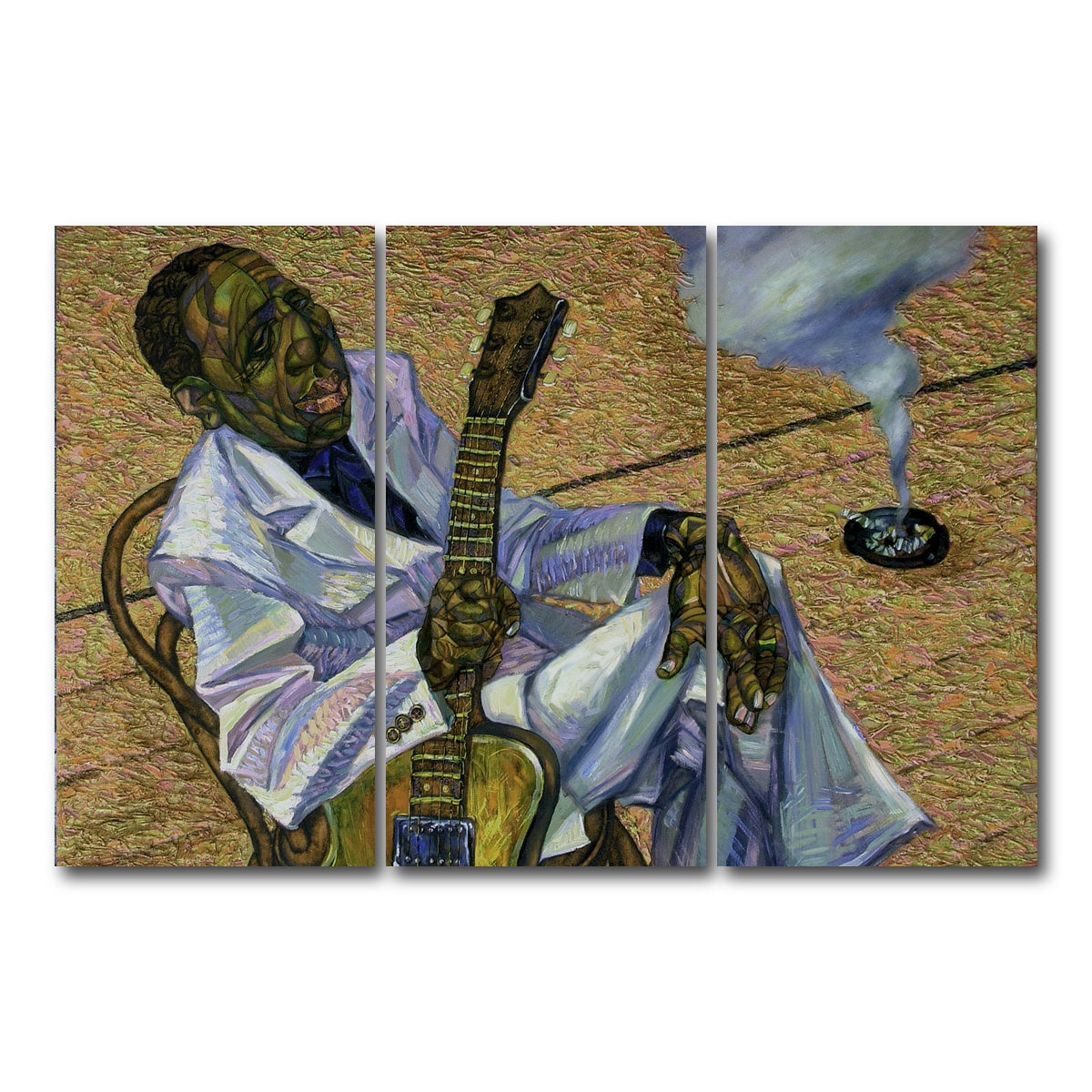 AUTO-MOCKUP WHITE | Muddy Waters | 3 Piece | Gallery Wrap Canvas | group=12x24