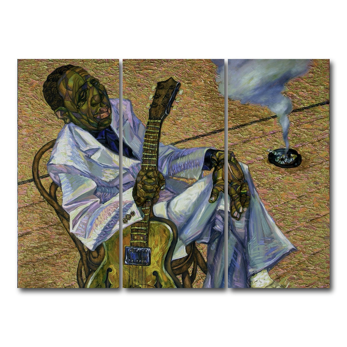 AUTO-MOCKUP WHITE | Muddy Waters | 3 Piece | Gallery Wrap Canvas | group=8x18