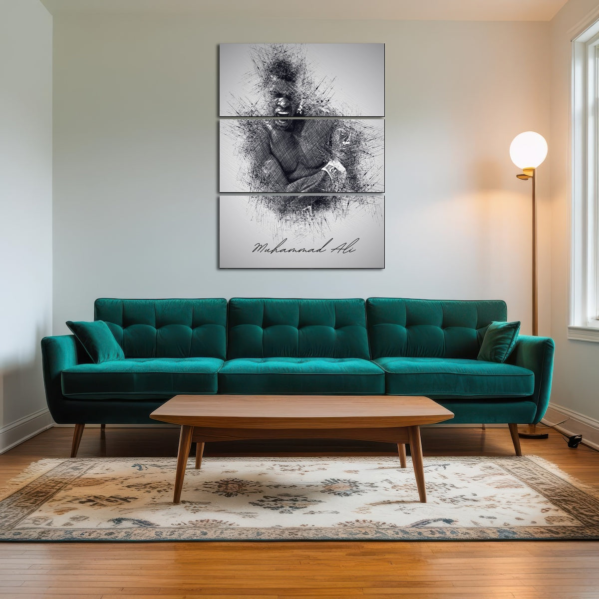 AUTO-MOCKUP ROOM | Muhammad Ali Sketch