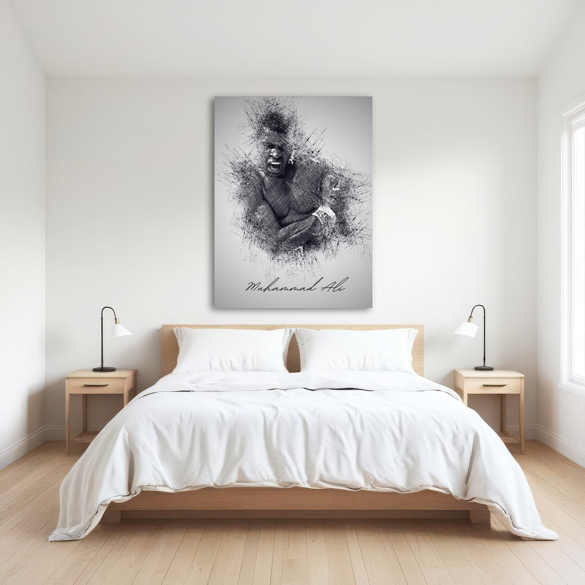 AUTO-MOCKUP ROOM | Muhammad Ali Sketch