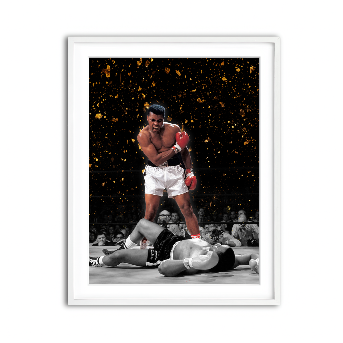 Framed Print 3x4 White