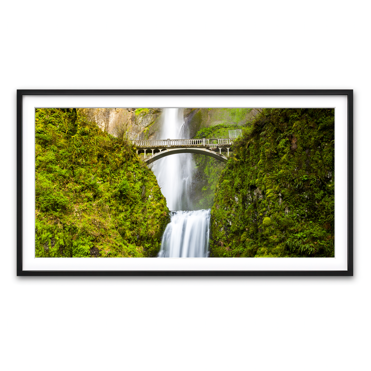 Framed Print 2x1 Black