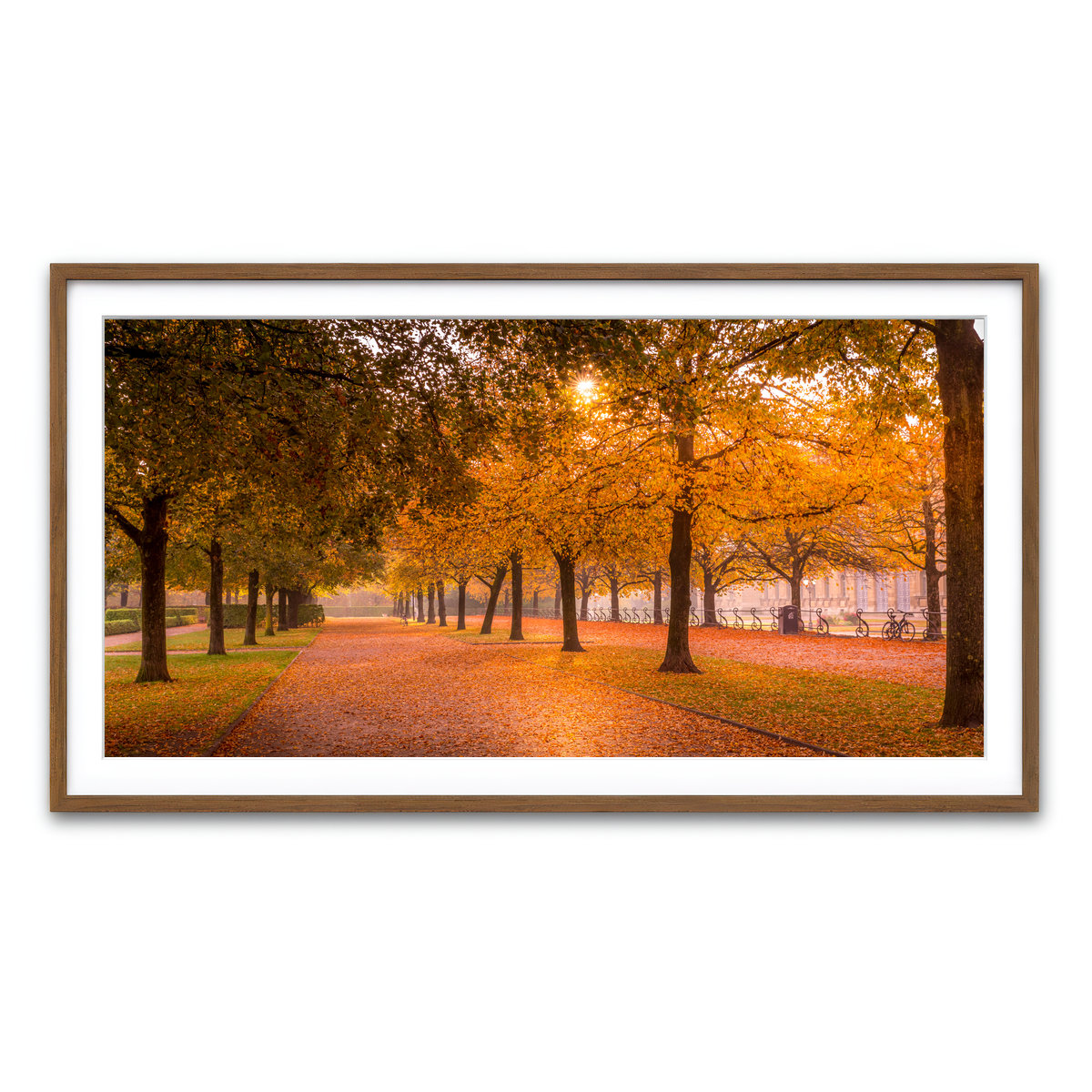 Framed Print 2x1 Walnut