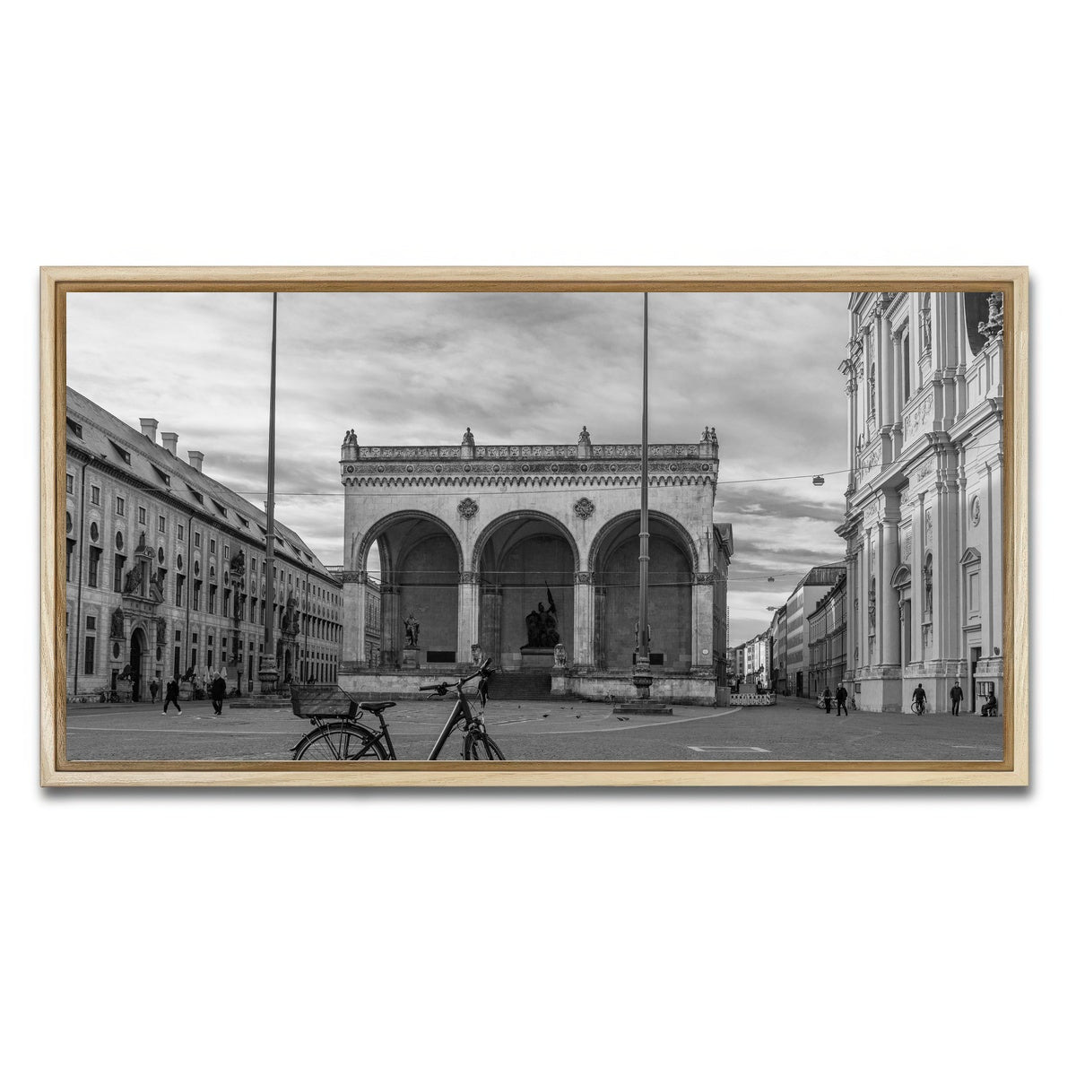 AUTO-MOCKUP WHITE | Munich | 1 Piece | Natural Framed Canvas | group=2x1