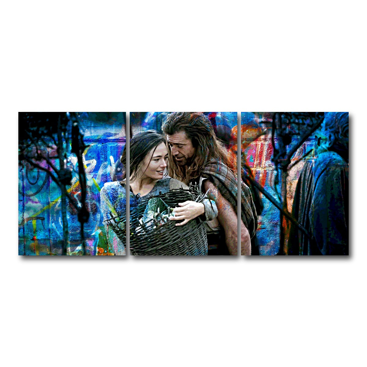 AUTO-MOCKUP WHITE | Murron and Wallace | 3 Piece | Gallery Wrap Canvas | group=18x24