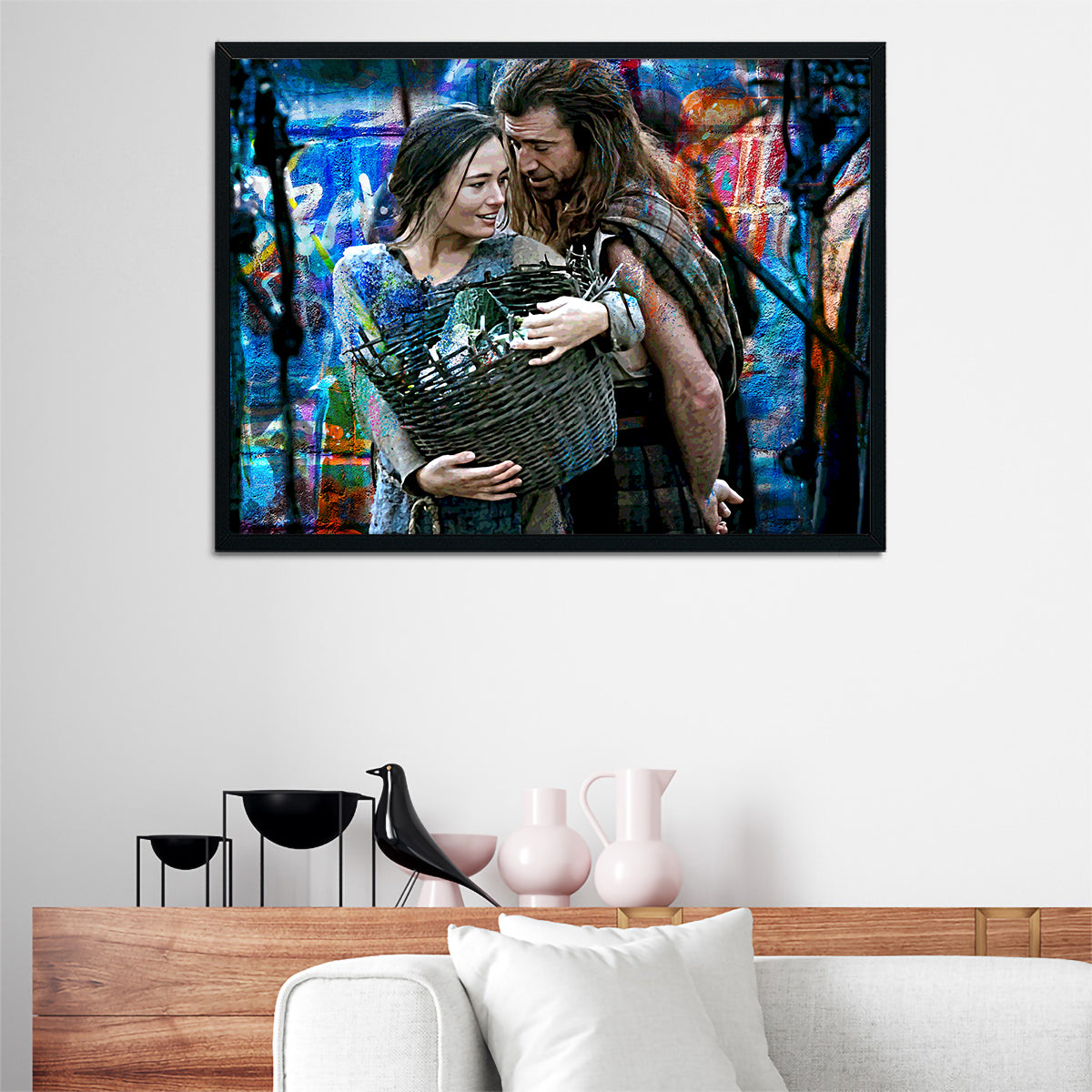 Murron and Wallace Wall Art