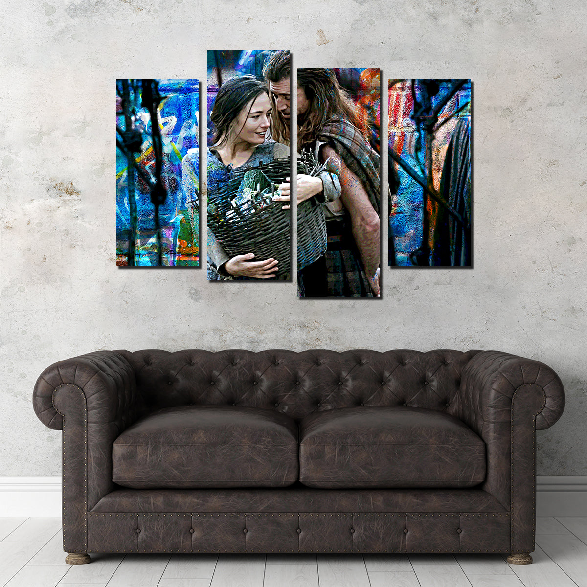 Murron and Wallace Wall Art