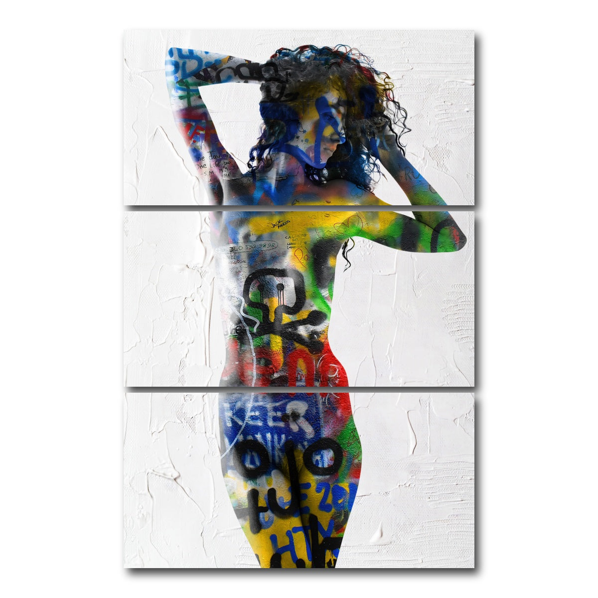 AUTO-MOCKUP WHITE | Muse | 3 Piece | Gallery Wrap Canvas | group=12x24_stacked